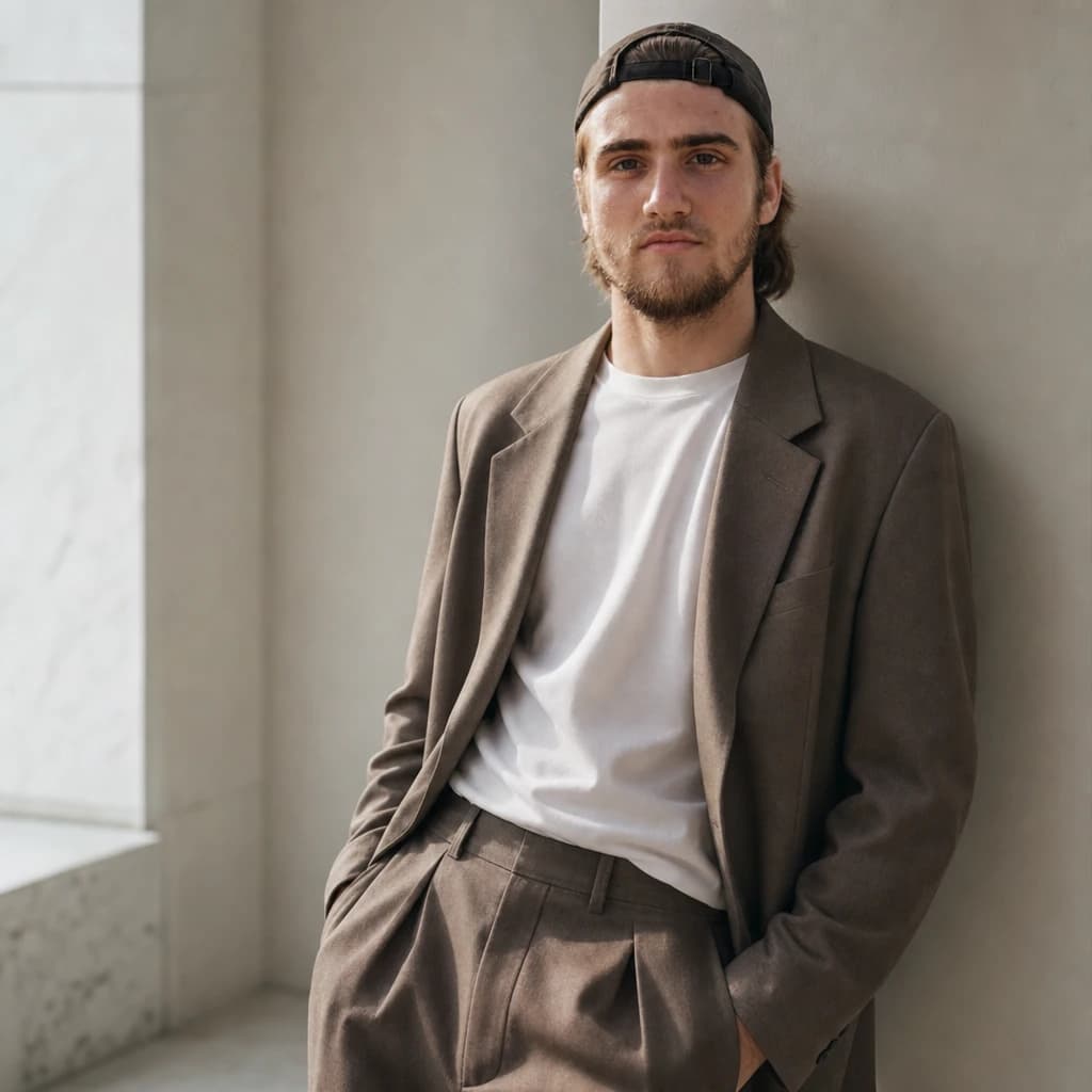 AI Fashion Editorial example