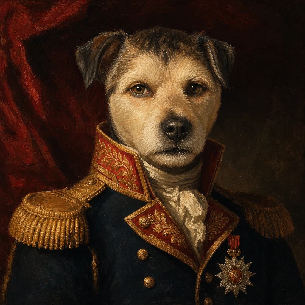 Pet Portrait example